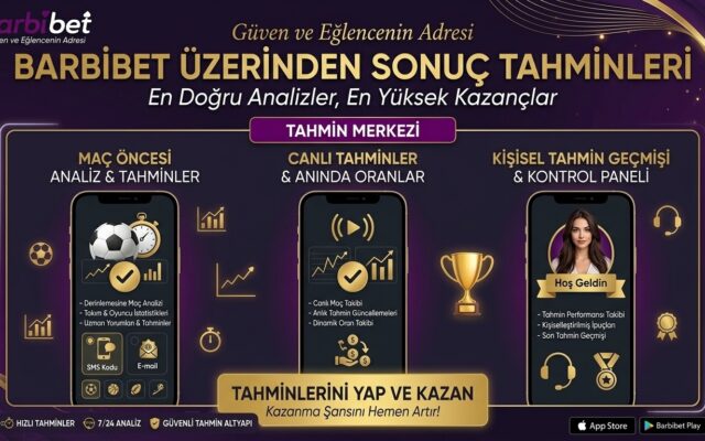 Barbibet Üzerinden Sonuç Tahminleri